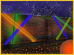 Djurg�rdsljus: Light on Visit, Gal�rvarvsmuren. 26 feb � 7 mars 2010. 